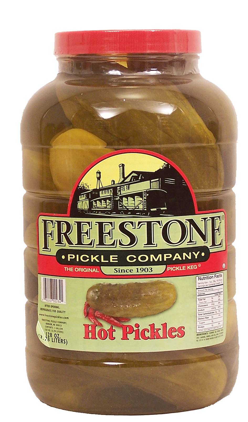 Freestone  the original pickle keg hot pickles Full-Size Picture